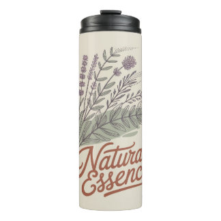 Natural Essence Vintage Botanical Wildflower Thermal Tumbler