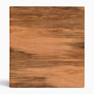 Natural Eucalyptus Wood Grain Look Binder