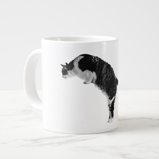 Natural Feline Energy Large Coffee Mug (Front Left)