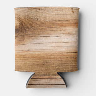 Natural fir wood: textured surface can cooler