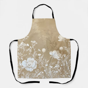 Natural Floral  Apron