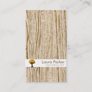 Natural Forest Orange Tree Care Garden Lawn Business Card