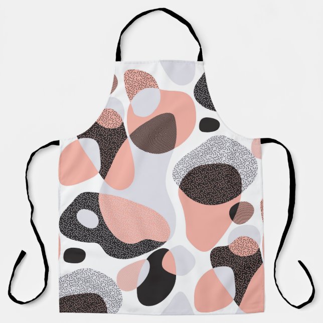 Natural Forms: Geometric Seamless Texture. Apron (Front)