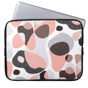 Natural Forms: Geometric Seamless Texture. Laptop Sleeve