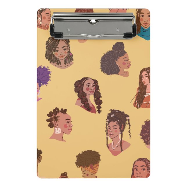Natural Girl Mini Clipboard (Front)