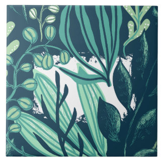 Natural Green Design Tile
