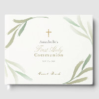 Natural Green Foliages First Holy Communion