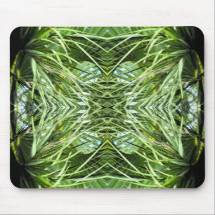 natural green mouse pad