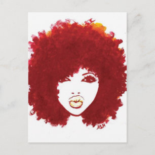 Natural Hair Postcard
