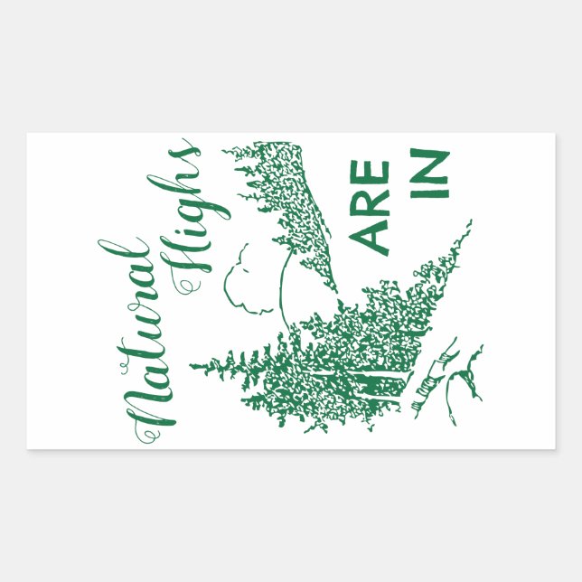 Natural Highs Are In Sticker (Front)