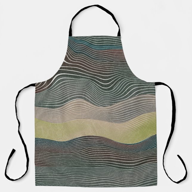 Natural Hills: Landscape Pattern Apron (Front)