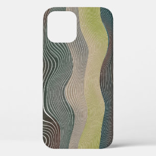 Natural Hills: Landscape Pattern iPhone 12 Case