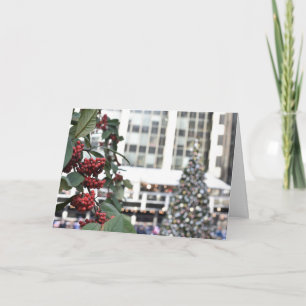 Natural History Museum London Tree Skating Rink Card