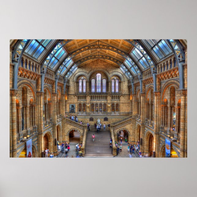 Natural History Museum Poster (Front)