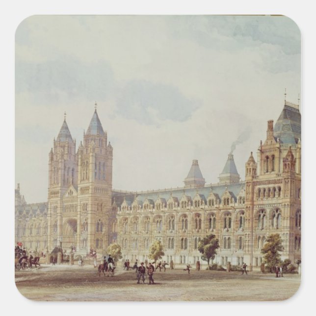 Natural History Museum Square Sticker (Front)