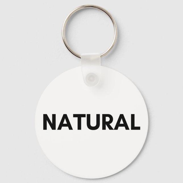 natural keychain (Front)