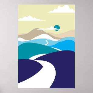 Natural landscapes poster
