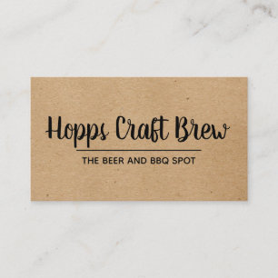 Natural   Layout Business Card