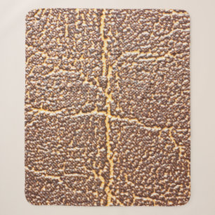 Natural leather book cover texture abstract, aged, sherpa blanket