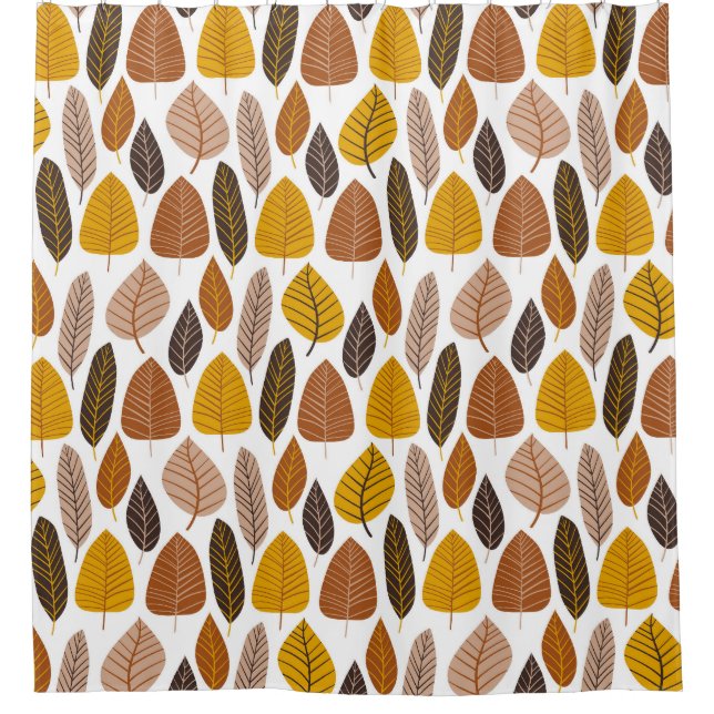 Natural Leaves: Neutral Seamless Pattern. (Front)