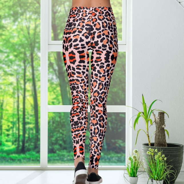 Natural Leopard  Print Pattern Leggings (Creator Uploaded)