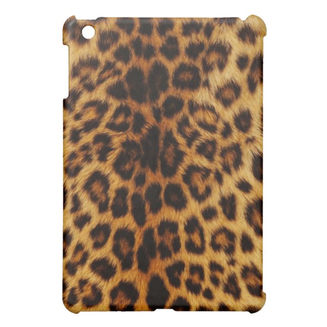 Natural Leopard Spots iPad Mini Case (Back)