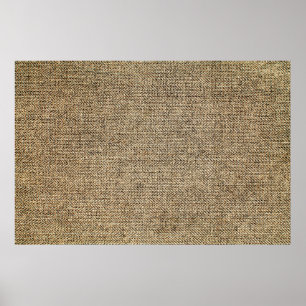 Natural linen backgroundbackground, bagging, beige poster