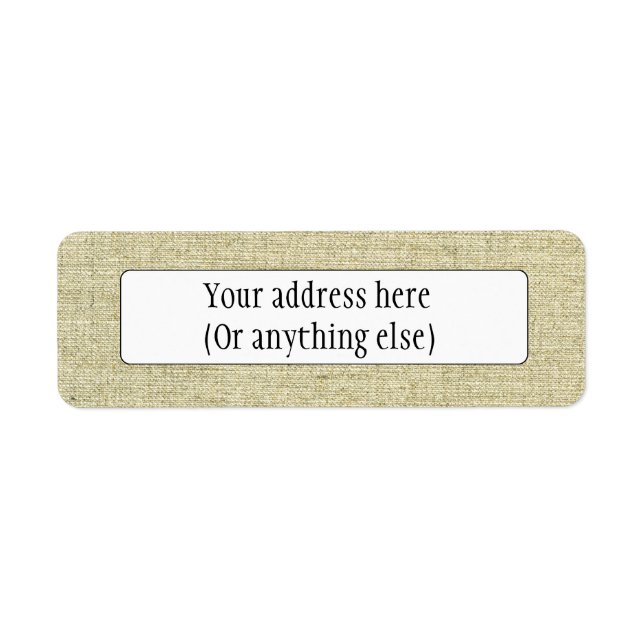 Natural Linen Canvas Texture (Front)