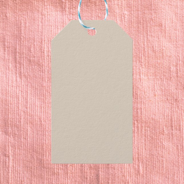 Natural Linen Solid Colour Gift Tags (Creator Uploaded)