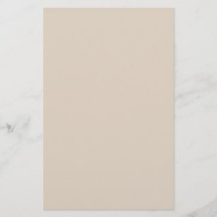 Natural Linen Solid Colour Stationery