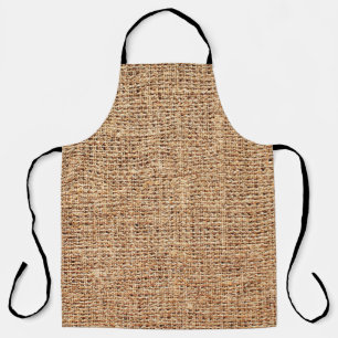 Natural linen texture as background apron