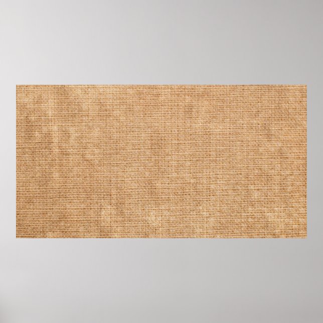 Natural linen texture as backgroundbagging, beige, poster (Front)