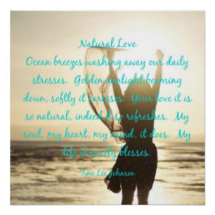 "Natural Love" 20" x 20" Poster Paper(Semi-Gloss)