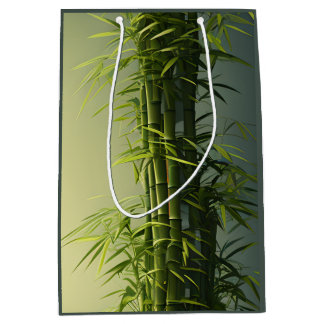 Natural Lucky Bamboo Medium Gift Bag