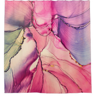 Natural luxury abstract fluid art painting in alco