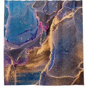 Natural luxury abstract fluid art painting in alco