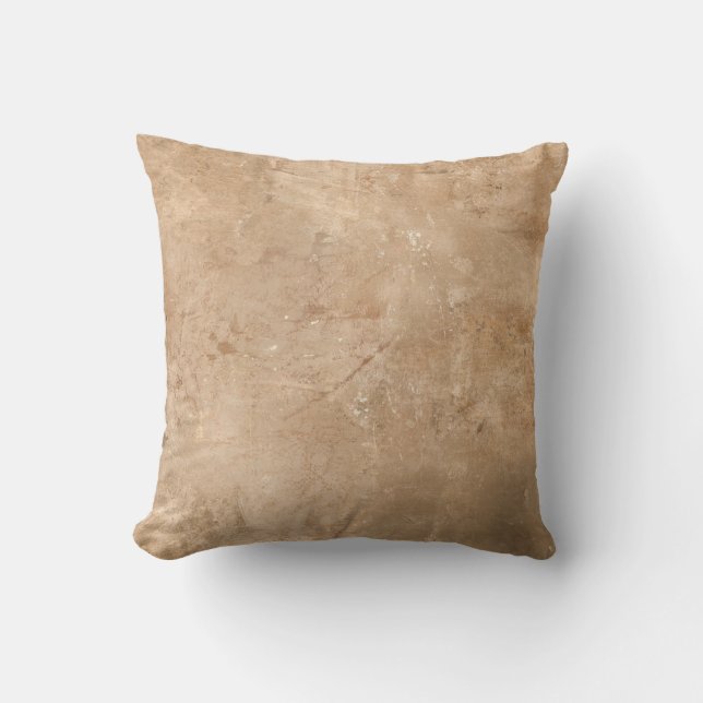 Natural Luxury Marble effect Ancient oriental draw Throw Pillow (Front)