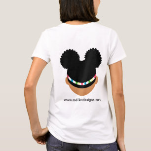 Natural Me Front-n-Back Tee