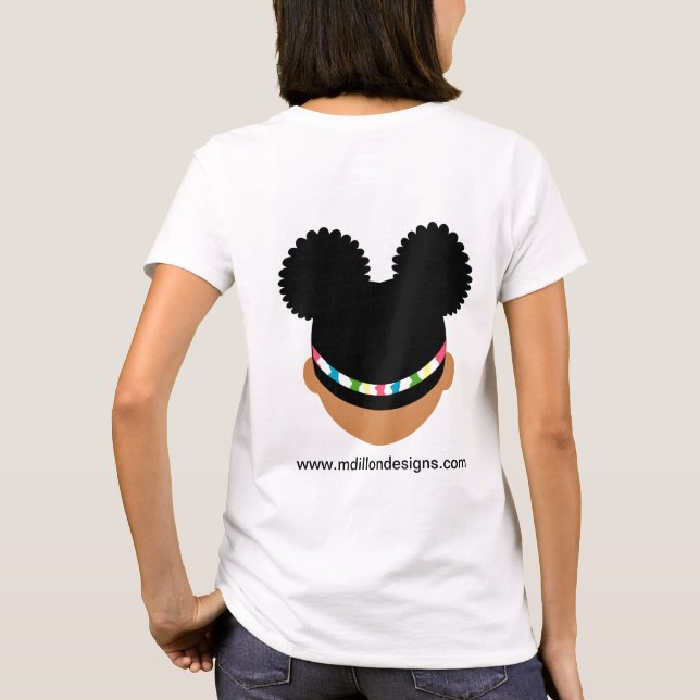 Natural Me Front-n-Back Tee (Back)