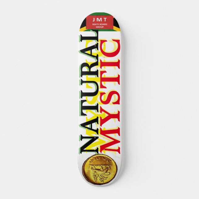 NATURAL MYSTIC   JMT 7 3/4" Skateboard Deck (Front)