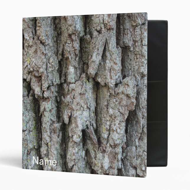 Natural Oak Bark Avery Binder (Front/Inside)