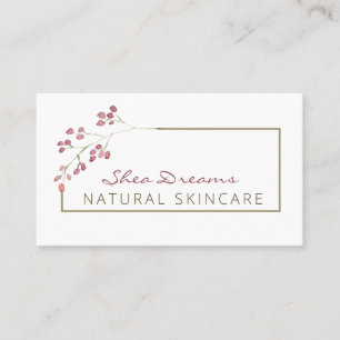 Natural Organic Handmade Soap Scrub Body Butter Business Card
