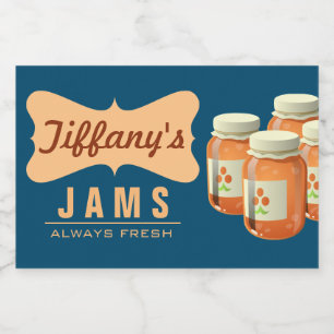 Natural Organic   Orange Marmalade   Handmade Jams Food Label