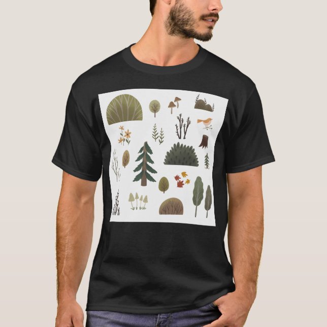 Natural Pattern T-Shirt (Front)