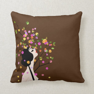 Natural Perfume Throw Pillow