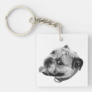 Natural Pet Token Keychain