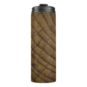 Natural Pine Wood Background. Raw Material. Organ Thermal Tumbler