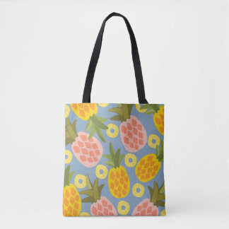 Natural Pineapple Abstract: Vintage Beauty. Tote Bag