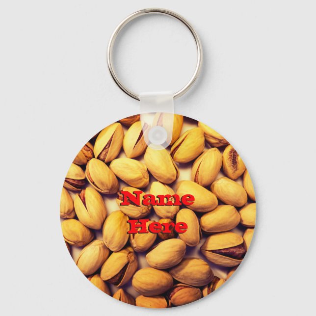 Natural Pistachios Keychain (Front)