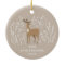 Natural reindeer botanical elegant Christmas